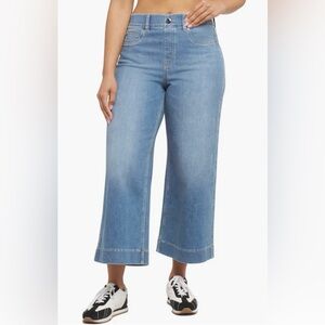 NWT SPANX Cropped Wide Leg Jeans 2X Petite